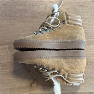 Zespa Provence-France, shearling trimmed  hiking boot size 8 Brand new